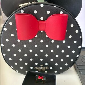 Kate Spade Minnie Mouse Bundle - Canteen Bag and Ring